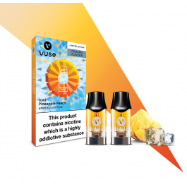 Vuse EPod Iced Pineapple Peach Nic Salts ELiquid Pods