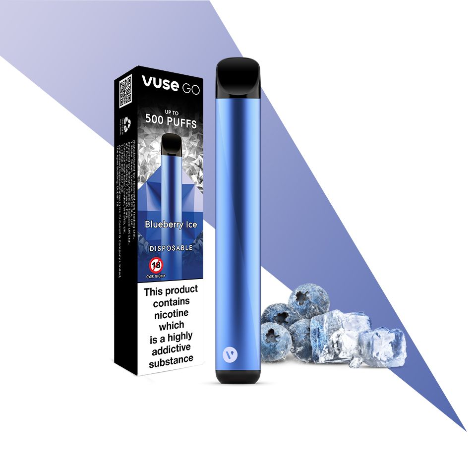 Vuse Go Blueberry Ice Disposable Vape Up To 500 Puffs Vuse Uk 2340