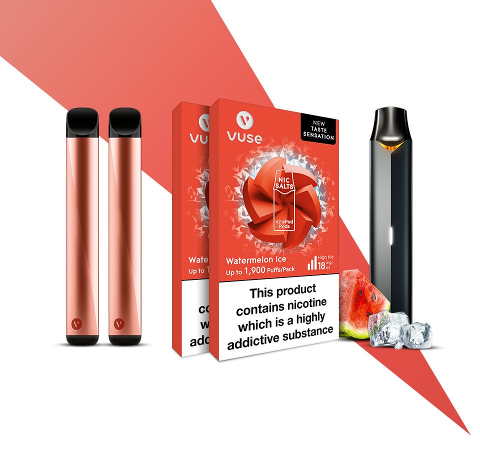 Vuse ePod and Vuse GO Watermelon Ice Bundle