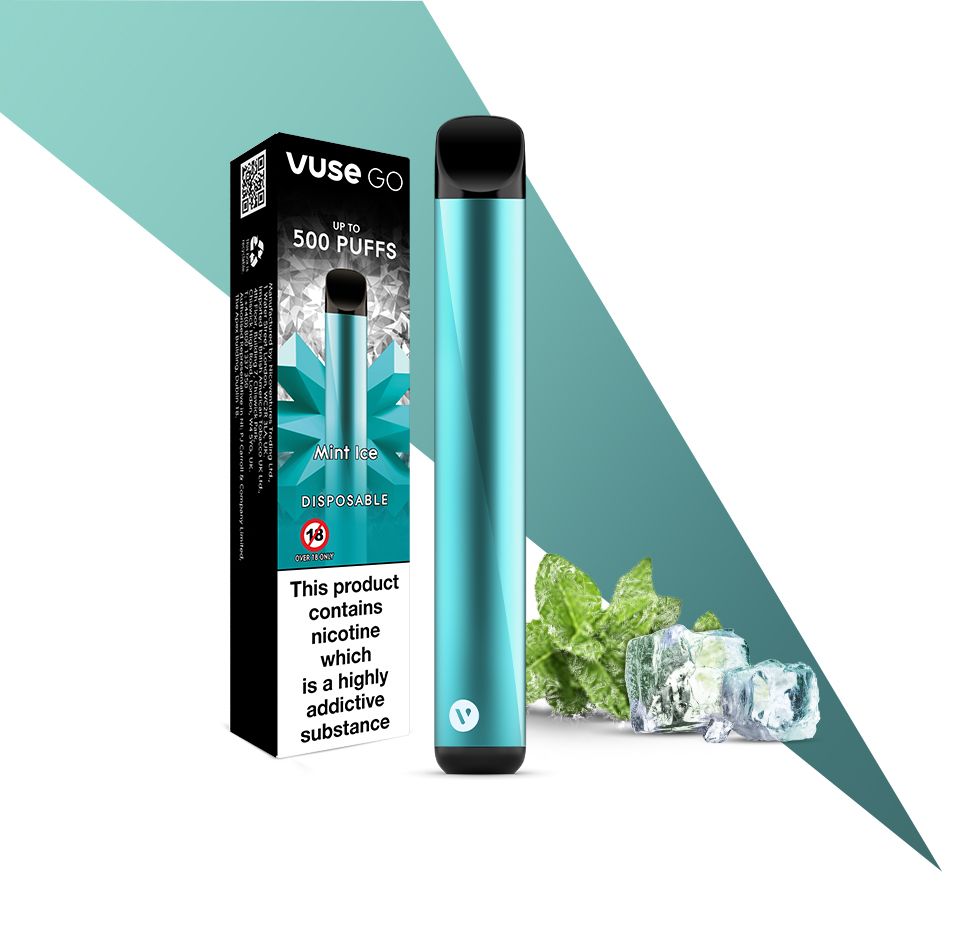 Vuse Go Ice Mint Disposable Vape Up To 500 Puffs Vuse UK