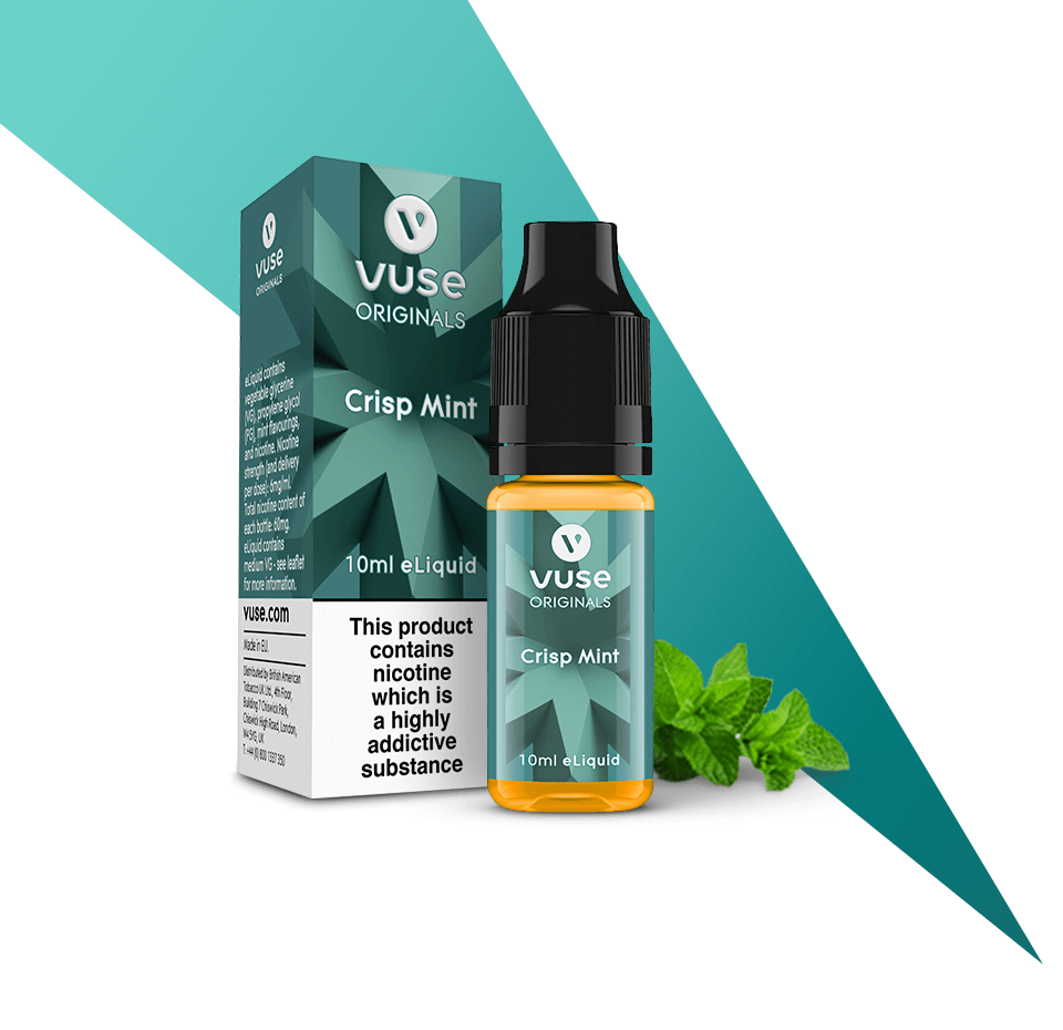 Crisp Mint Flavour E Liquid Vape Liquid Vuse Uk