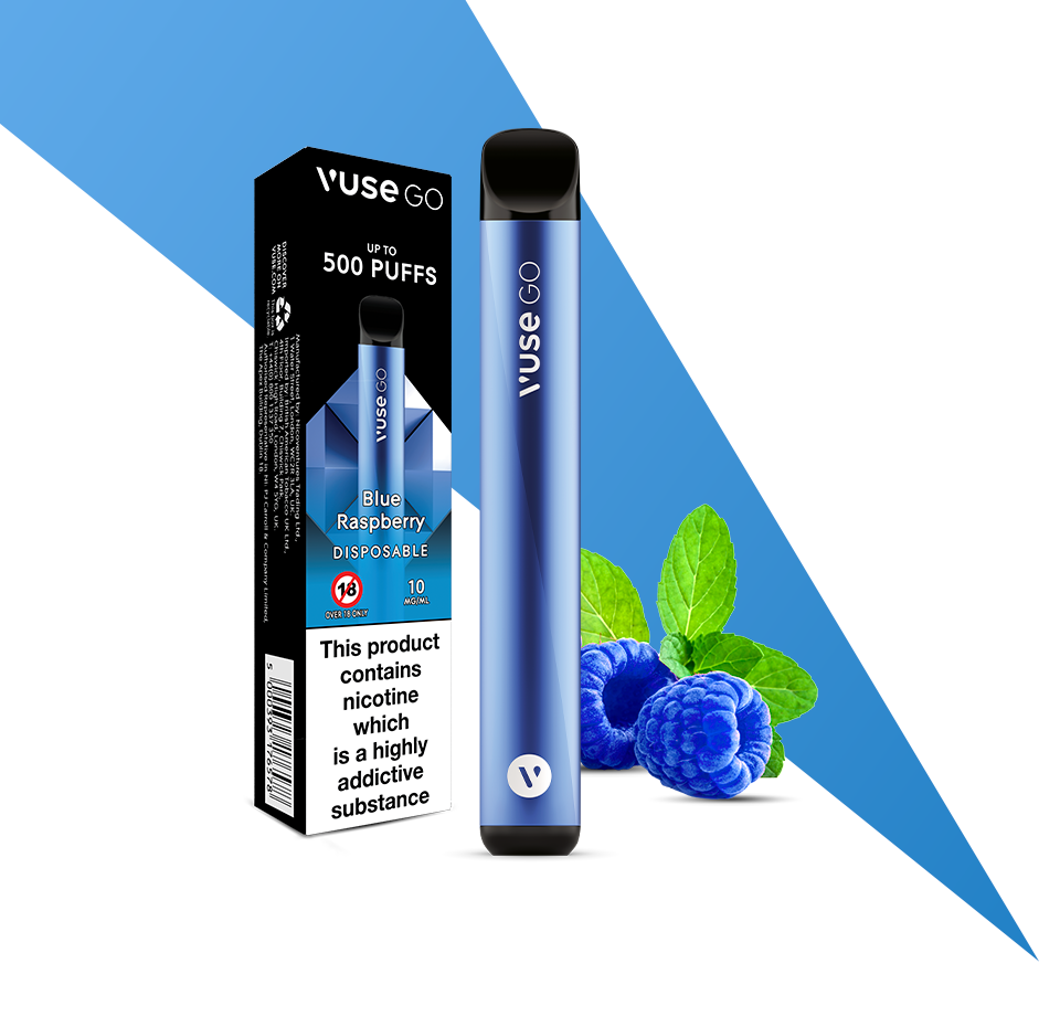 Vuse Go Blue Raspberry Disposable Vape 5415